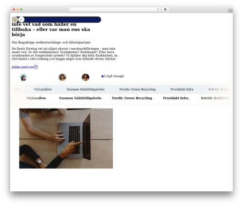 Etch Child Theme WordPress theme - viljamedia.com