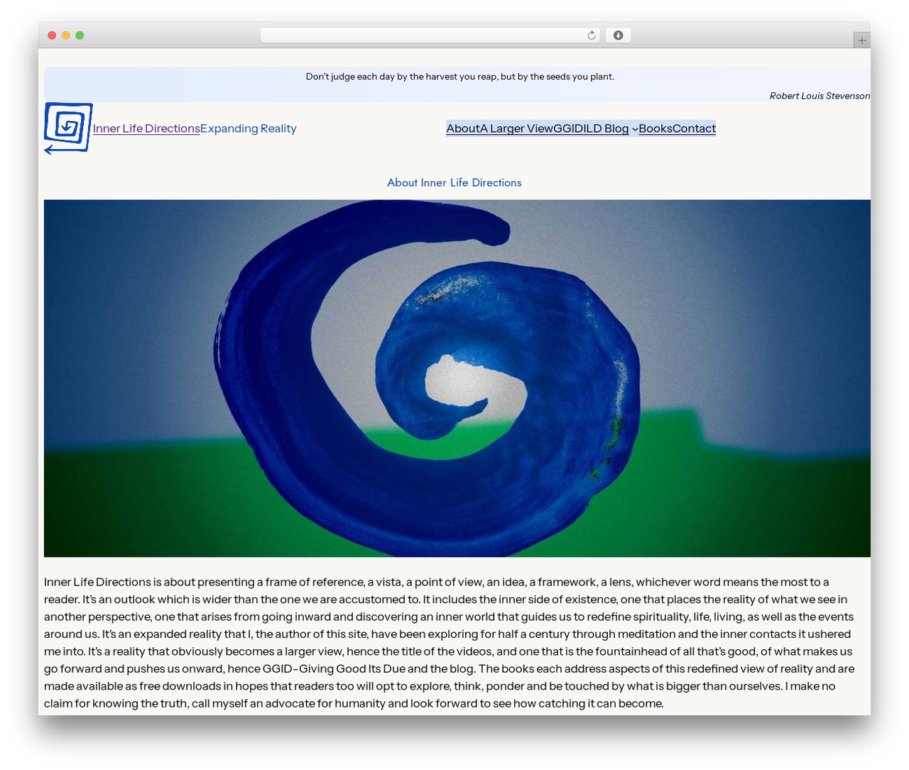 ILD WordPress theme - innerlifedirections.com ILD WordPress theme - innerlifedirections.com