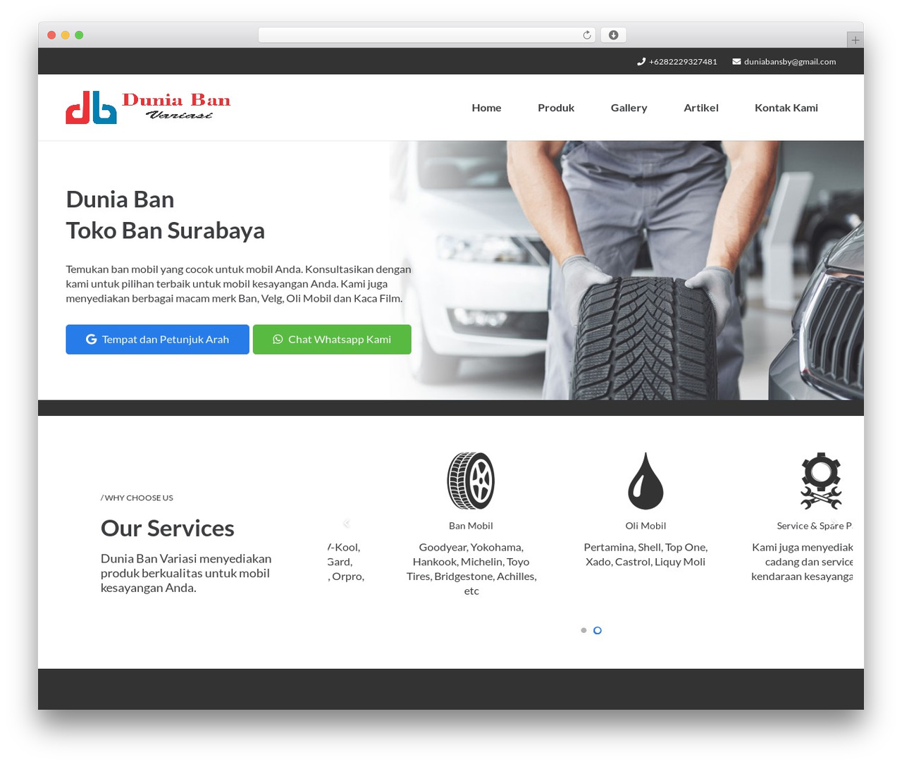 Impreza WordPress theme - duniabanvariasi.com