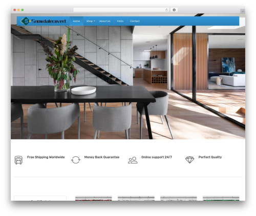 Jico WordPress theme - snowdalecovert.com