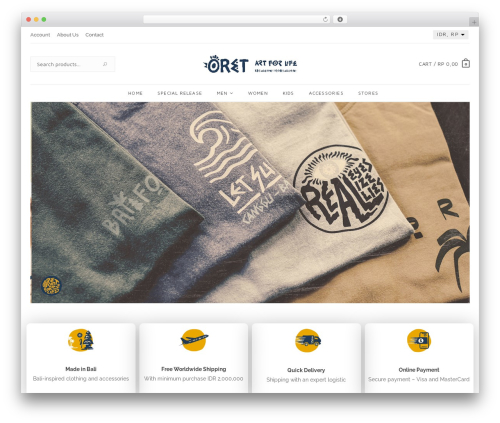 Ahashop required WordPress plugin - oretstudio.com