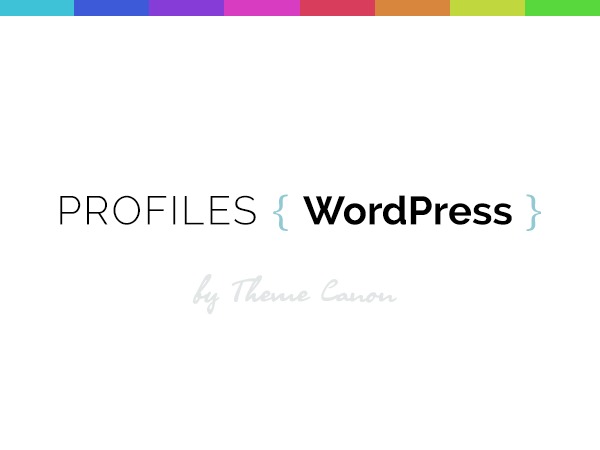 Profiles WordPress theme Profiles WordPress theme
