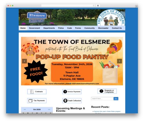Responsive Pro theme WordPress - townofelsmere.com
