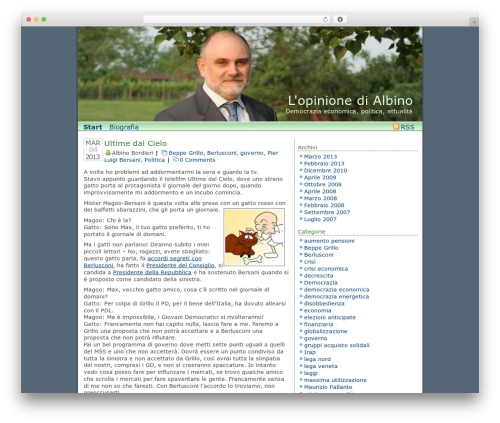 Theme WordPress dKret2 - albinobordieri.net