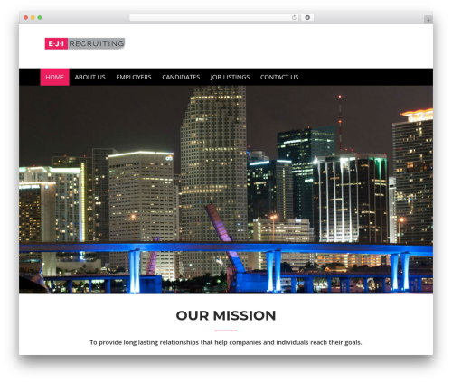 WordPress theme Pharmacy - ejirecruiting.com