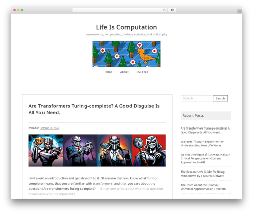 WP theme Noto Simple - lifeiscomputation.com