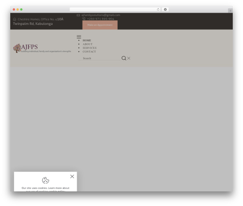 Cloe Brooks WordPress theme - ajfps.com