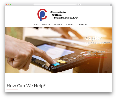 Cop LLC WordPress theme - copllc.com