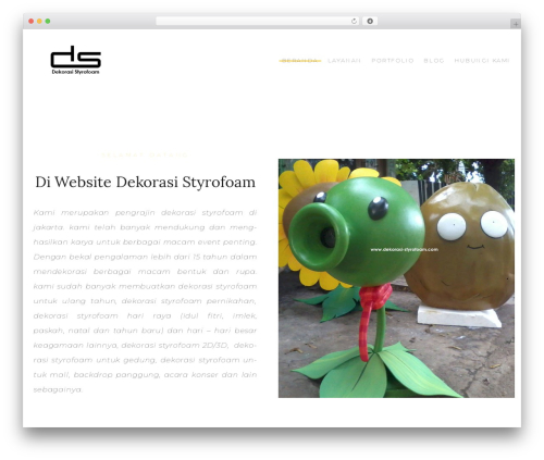 Interium WordPress theme - dekorasi-styrofoam.com