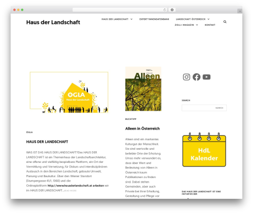 Ippo top WordPress theme - hausderlandschaft.org