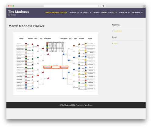 Modular Lite WordPress theme design - mcley.net