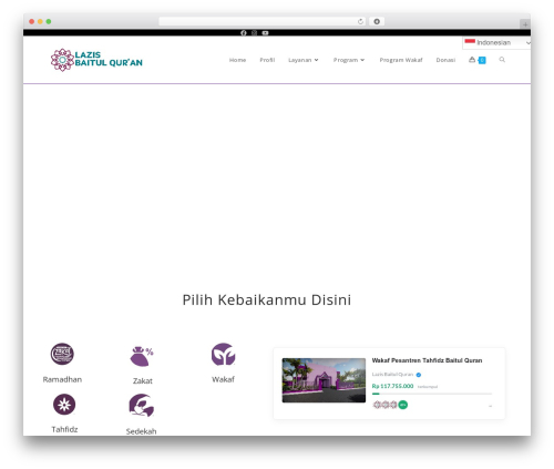 Donasiaja WordPress plugin - lazisbaitulquran.com