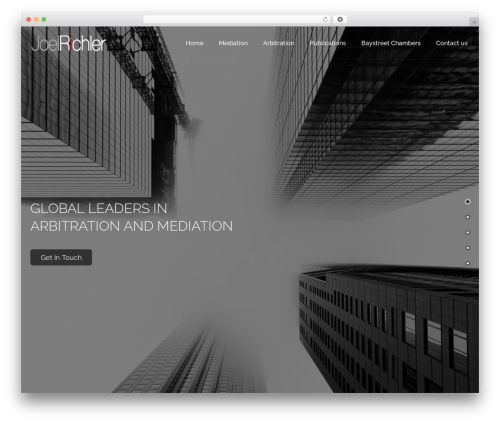 Js_composer1 WordPress plugin - joelrichler.com