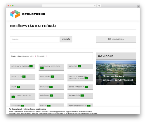 Allinoneaddons363 WordPress plugin - bpclothing.hu