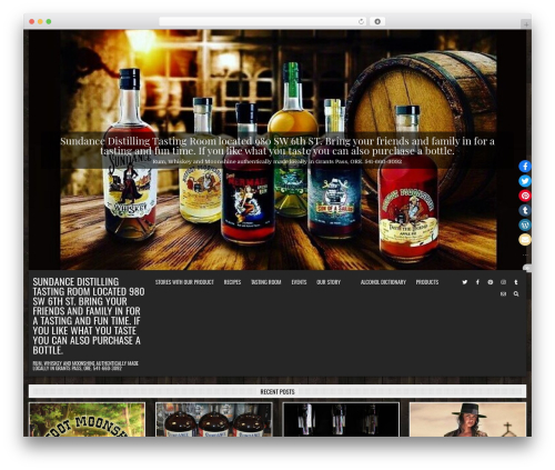 Social Icons Sticky (share-social-media) free WordPress plugin - sundancedistilling.com