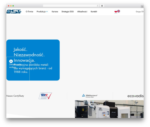 WordPress theme STR - str.pl