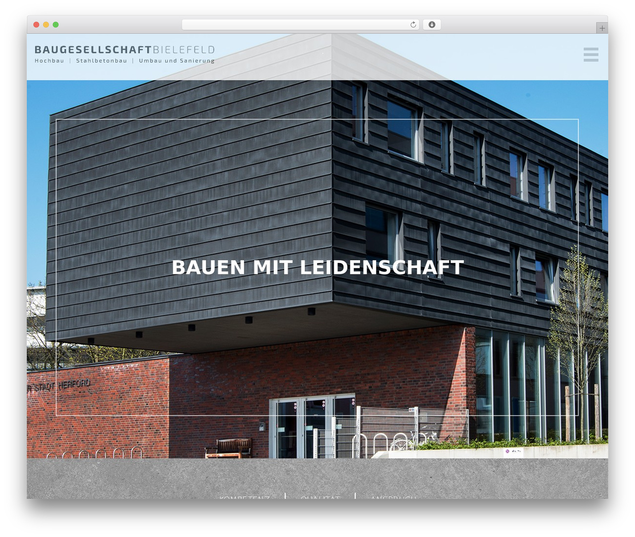 WordPress theme WP-CMS15 - baugesellschaft-bi.de