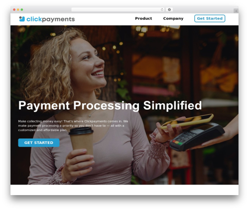 Blank Theme theme WordPress - clickpayments.com