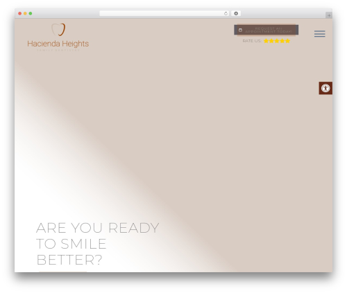 Parent Theme WordPress theme - smilebetterhaciendaheights.com