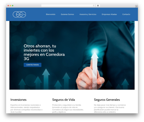 Theme WordPress DynamiX - corredora3g.cl