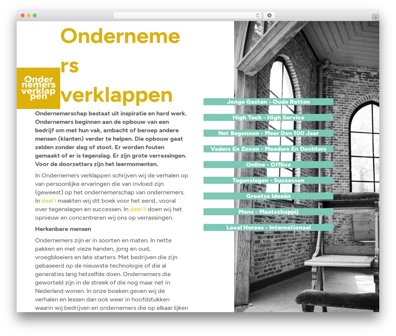 Theme WordPress Beaver Builder Theme - ondernemersverklappen.nl