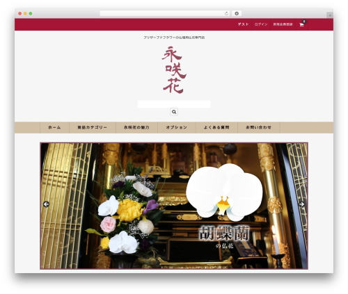 Welcart Basic WordPress theme - eishoka.com