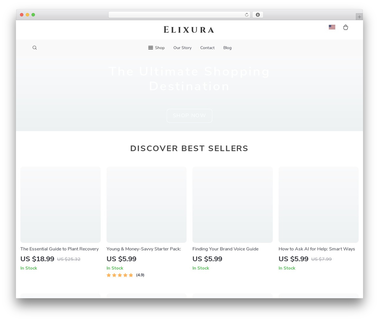 WordPress theme Botticelli Child - elixura.shop