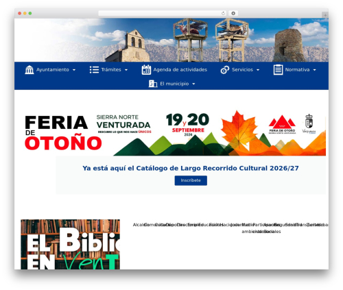 WordPress theme Hello Elementor - venturada.org