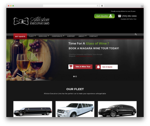 Gdlr car WordPress plugin - allistonexecutivelimo.com
