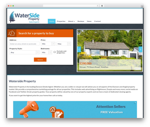 WP-Property – WordPress Powered Real Estate and Property Management (wp-property) free WordPress plugin - watersideprop.com
