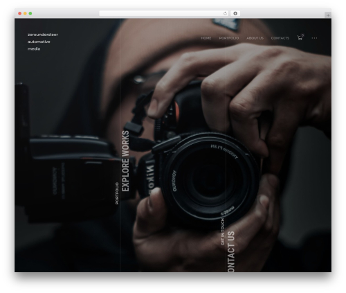 Ashade WordPress theme - zeroundersteer.com