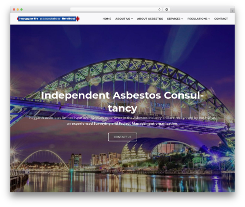 Beetle Pro WordPress theme - asbestos-consultancy.com