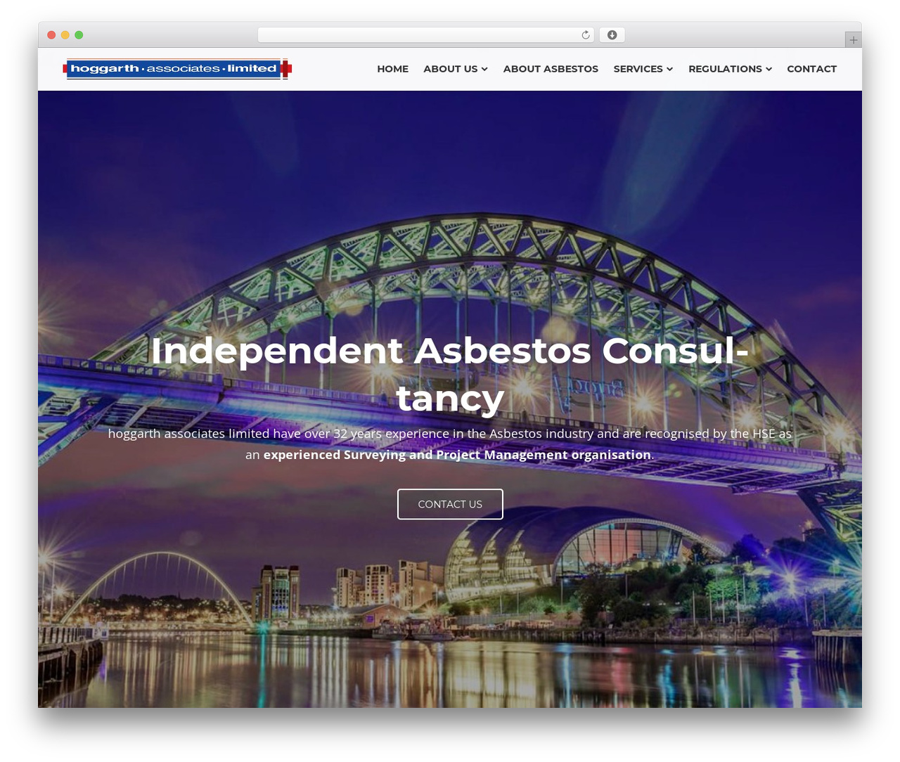 Beetle Pro WordPress theme - asbestos-consultancy.com