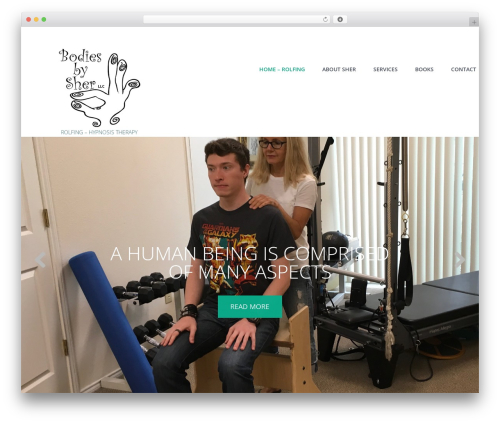 cherry WordPress theme - bodiesbysher.com