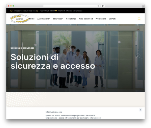 Daltech WordPress theme - bresciaautomazioni.it