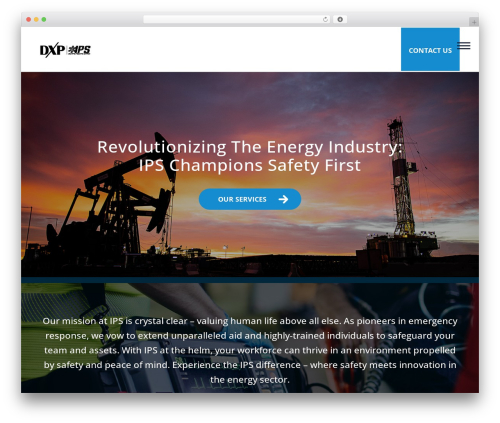 IPSEMS WordPress website theme - ipsems.com