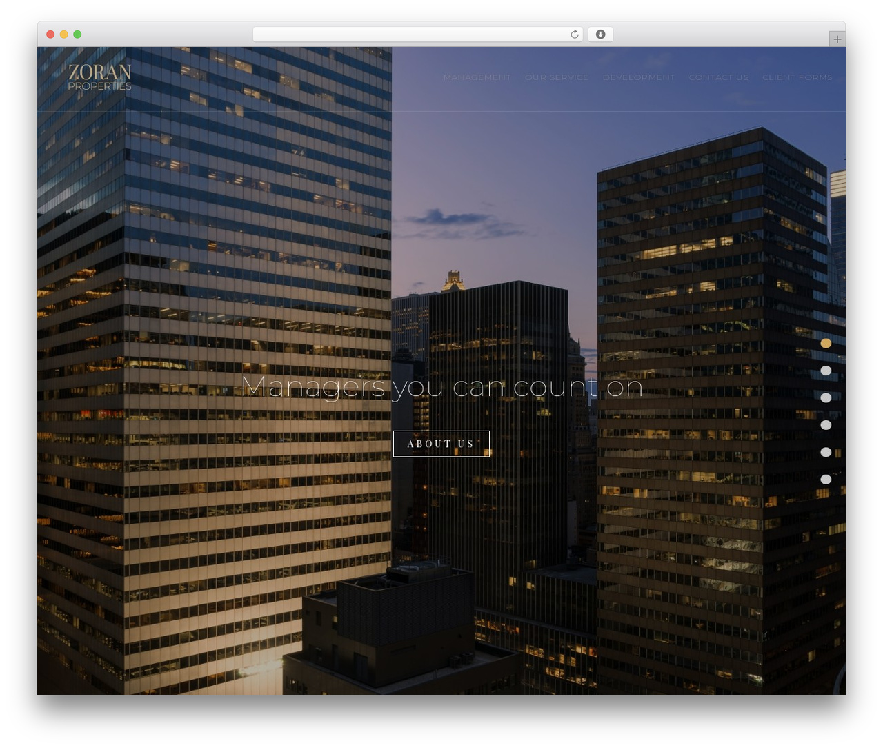 Lambda Child Theme WordPress theme - zoranproperties.com