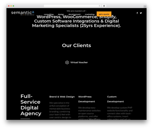Overton WordPress store theme - semantica.co.za
