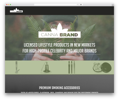 WP theme Laurel - cannabrandinc.com