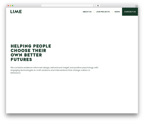 Lime theme WordPress - engagelime.com