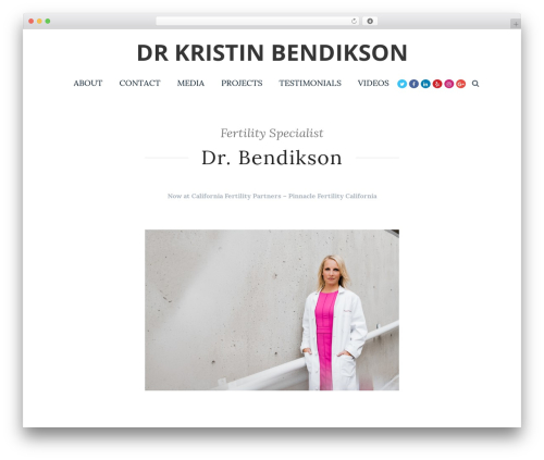 Theme WordPress Optimizer PRO - drkristinbendikson.com