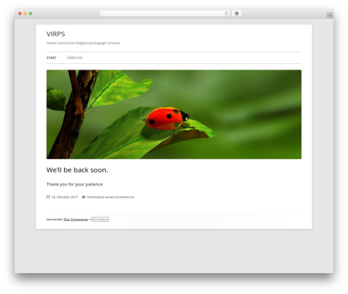 Tiny Framework theme WordPress - virps.ch Tiny Framework theme WordPress - virps.ch