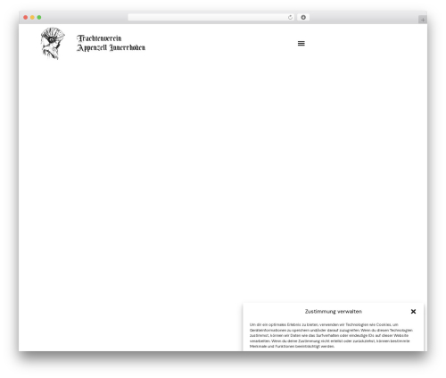 WordPress theme DreierleiTheme - trachtenverein-ai.ch