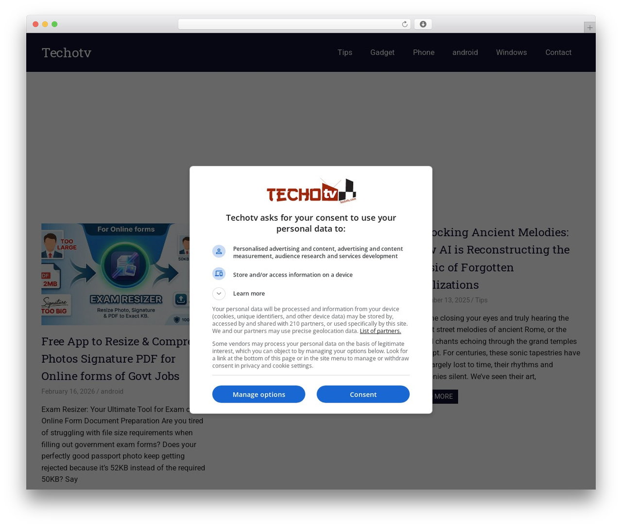WordPress theme Gridbox - techotv.com WordPress theme Gridbox - techotv.com