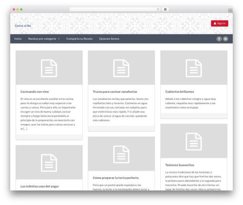 Cooked – Recipe Plugin (cooked) free WordPress plugin - cocinaaldia.com Cooked – Recipe Plugin (cooked) free WordPress plugin - cocinaaldia.com