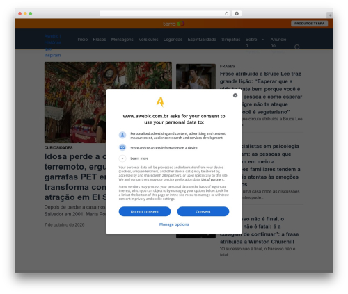 Modal link WordPress plugin - awebic.com