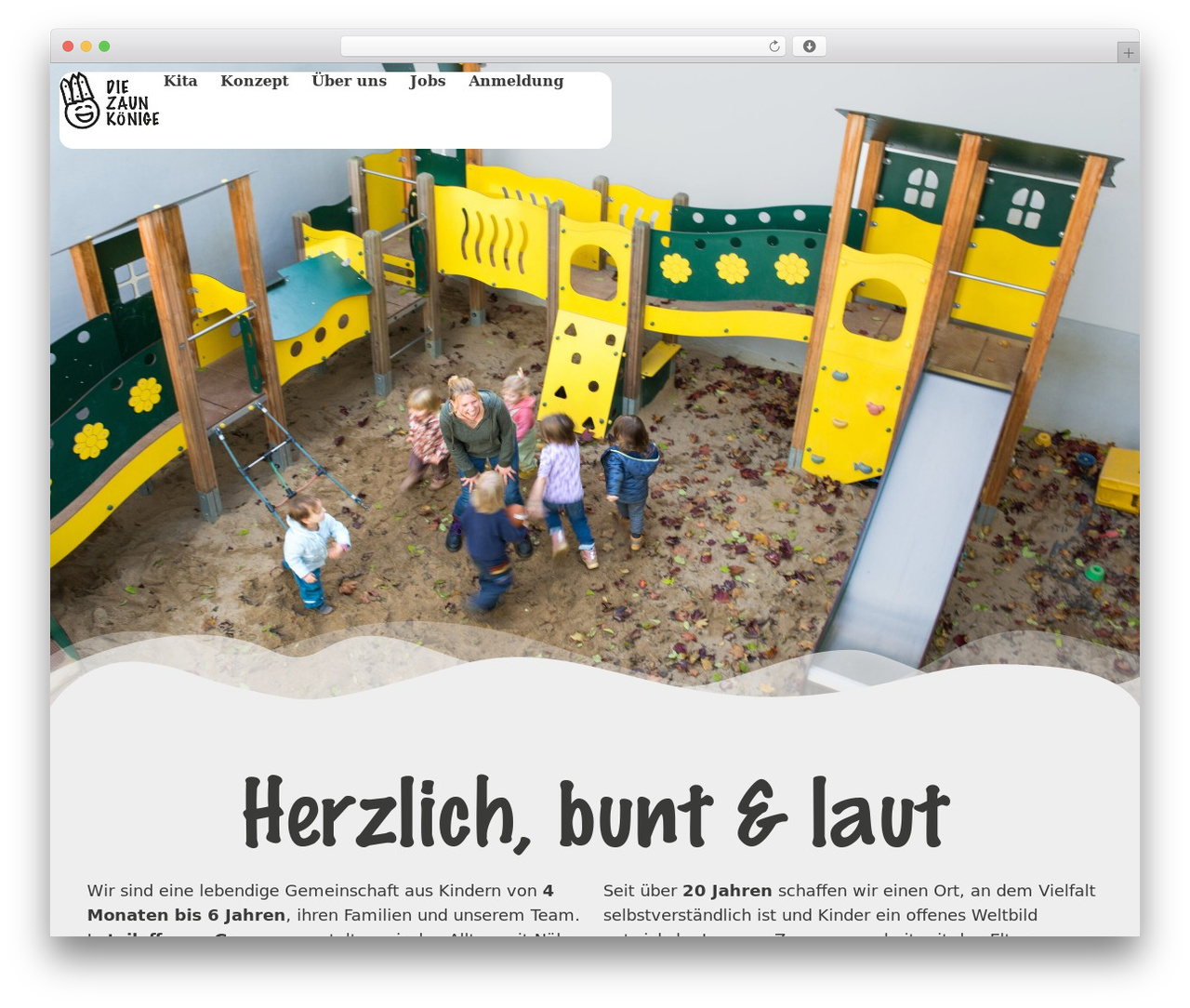 Play Time Child WordPress theme - diezaunkoenige.de