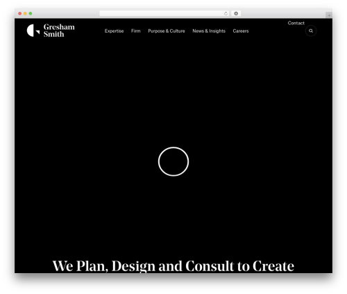 Theme WordPress Gresham Smith - www.greshamsmith.com