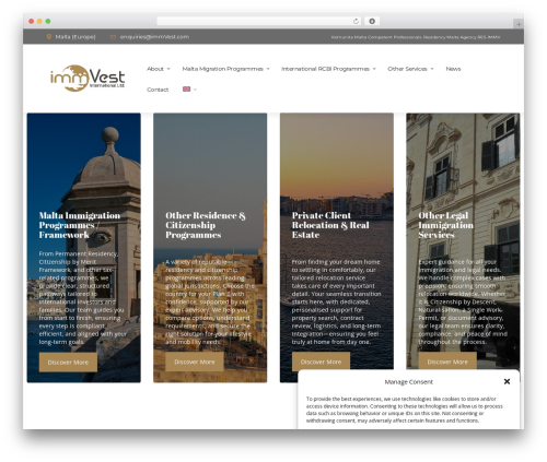 Content blocks vc WordPress plugin - immvest.com