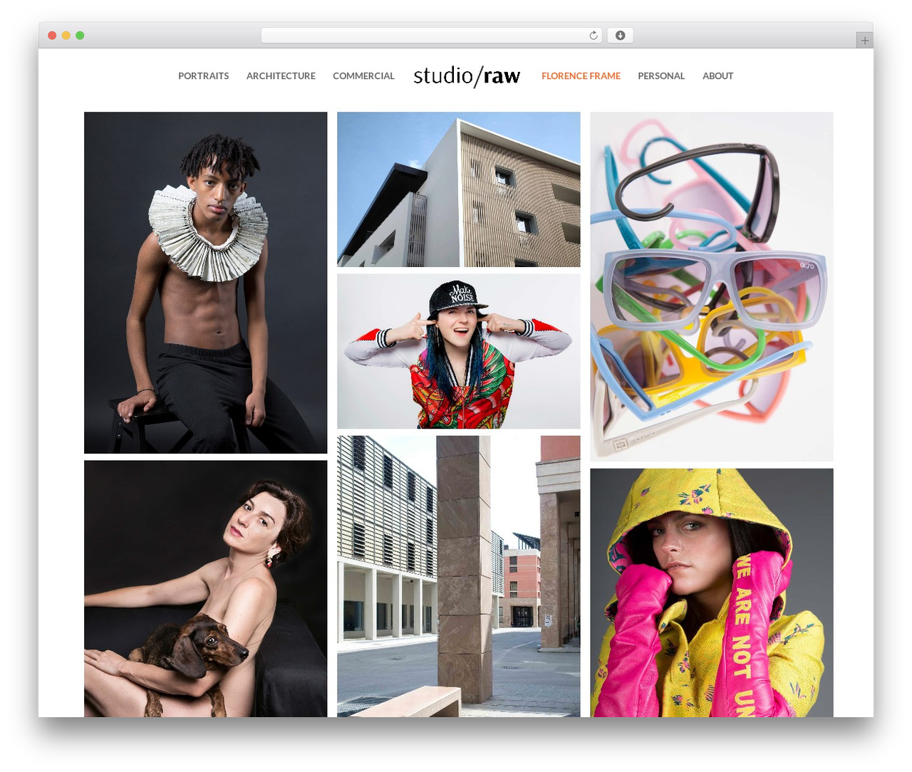 WordPress theme Divi - studio-raw.com